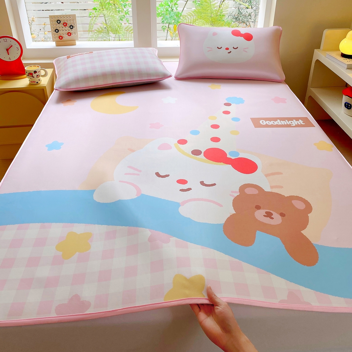 91家纺网 家纺一手货源 找家纺 （总）莱米家纺 2026新款大版小冰皮床笠床席