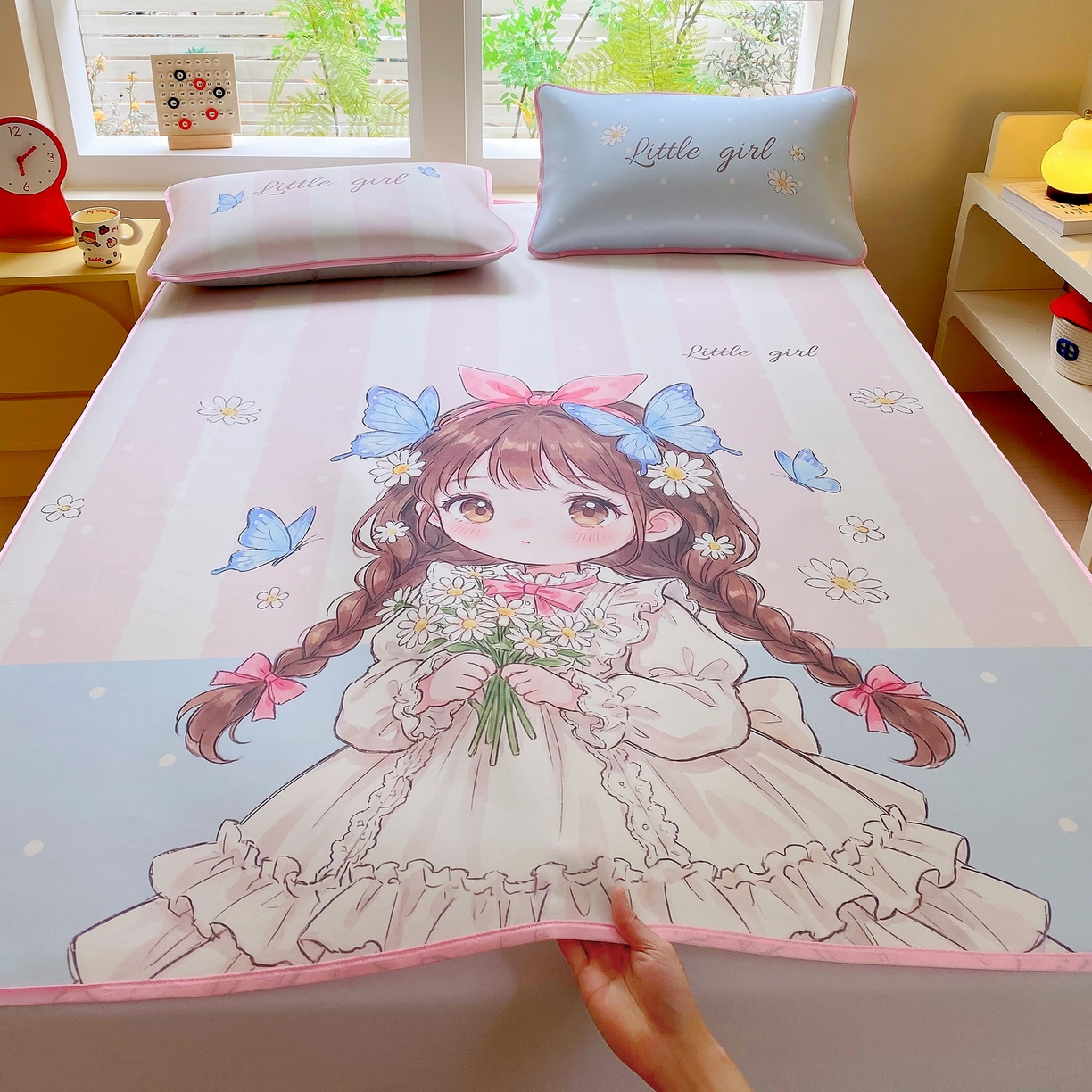 91家纺网 家纺一手货源 找家纺 （总）莱米家纺 2026新款大版小冰皮床笠床席