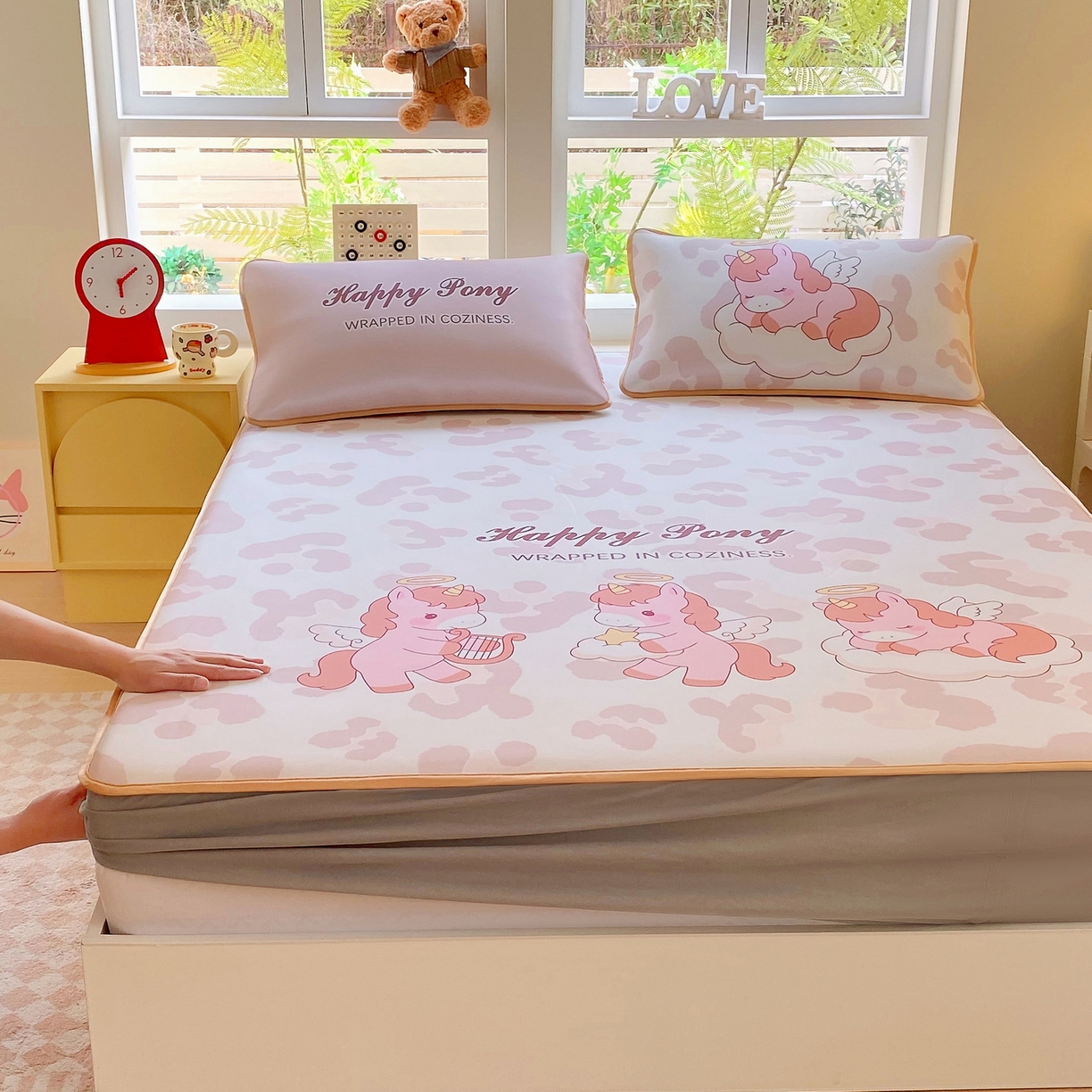 91家纺网 家纺一手货源 找家纺 （总）莱米家纺 2026新款大版小冰皮床笠床席