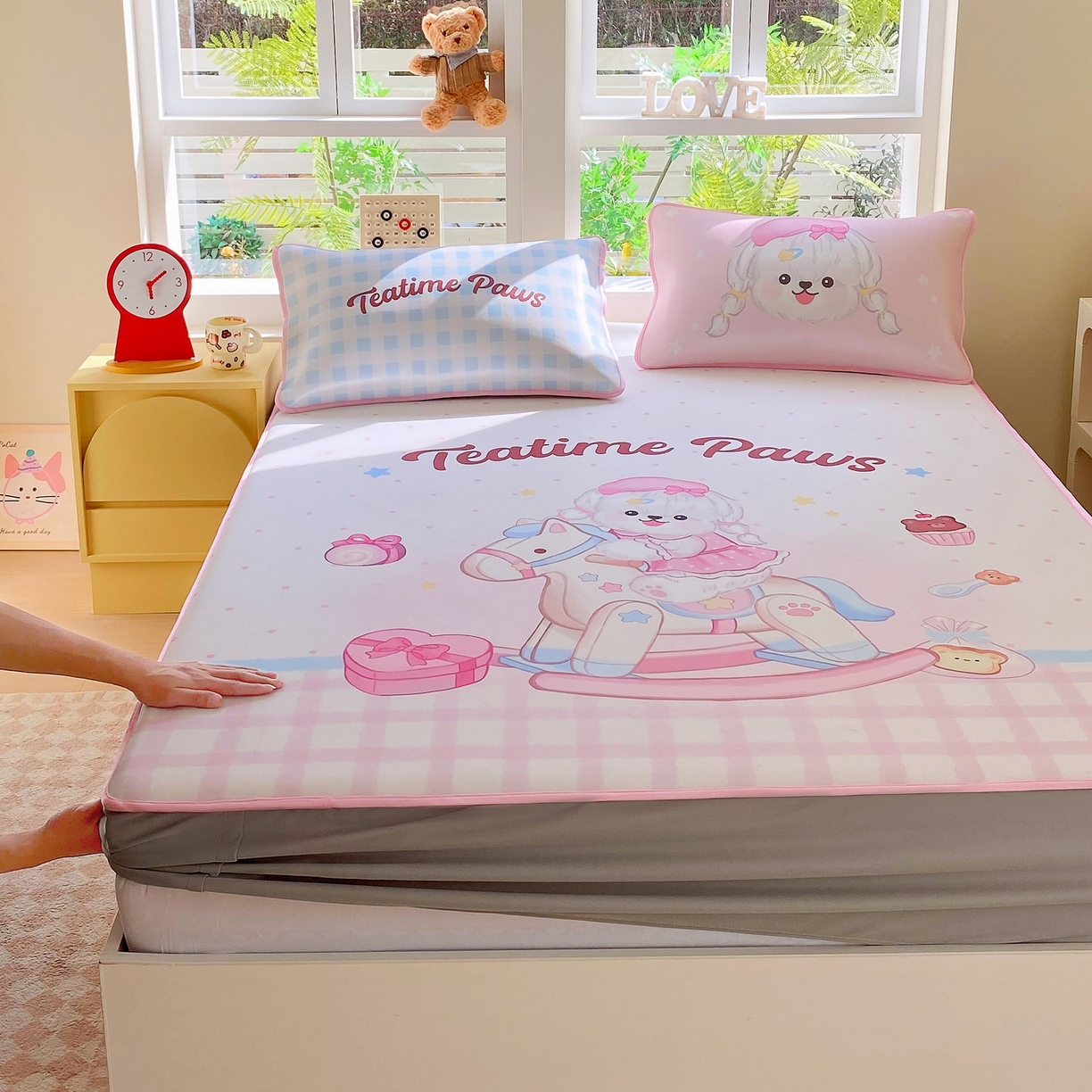 91家纺网 家纺一手货源 找家纺 （总）莱米家纺 2026新款大版小冰皮床笠床席