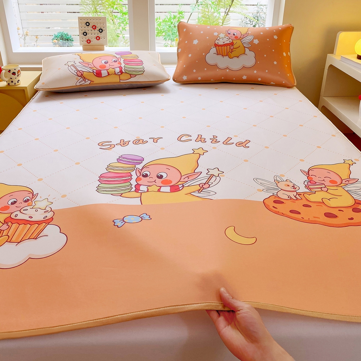 91家纺网 家纺一手货源 找家纺 （总）莱米家纺 2026新款大版小冰皮床笠床席