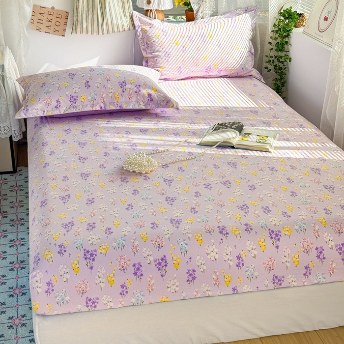 91家纺网 家纺一手货源 找家纺 禧缘家纺（原梦想家） 2026新款云感棉童话风床笠单件床笠单品 幽幽一梦