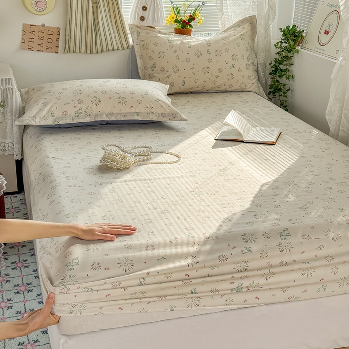 禧缘家纺（原梦想家） 2026新款云感棉童话风床笠单件床笠单品 人间烟火