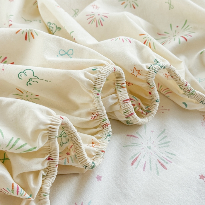 91家纺网 家纺一手货源 找家纺 禧缘家纺（原梦想家） 2026新款云感棉童话风床笠单件床笠单品 人间烟火