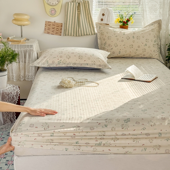 91家纺网 家纺一手货源 找家纺 禧缘家纺（原梦想家） 2026新款云感棉童话风床笠单件床笠单品 人间烟火