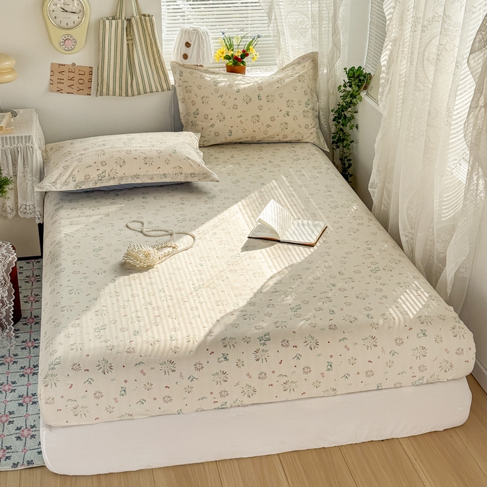 91家纺网 家纺一手货源 找家纺 禧缘家纺（原梦想家） 2026新款云感棉童话风床笠单件床笠单品 人间烟火