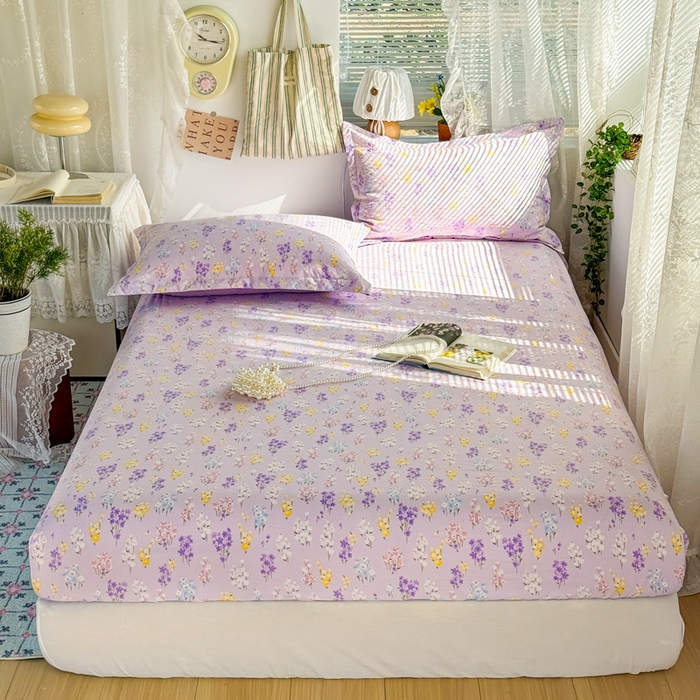 91家纺网 家纺一手货源 找家纺 禧缘家纺（原梦想家） 2026新款云感棉童话风床笠单件床笠单品 幽幽一梦