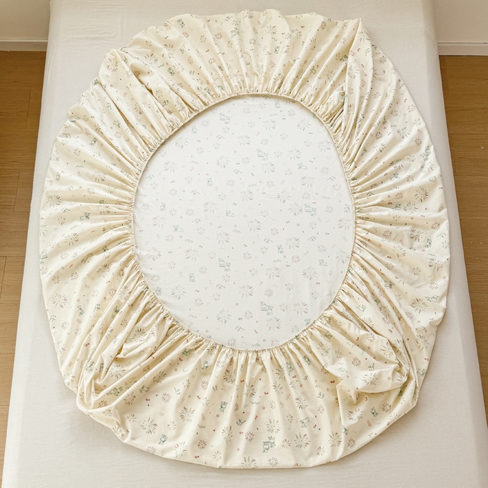 91家纺网 家纺一手货源 找家纺 禧缘家纺（原梦想家） 2026新款云感棉童话风床笠单件床笠单品 人间烟火