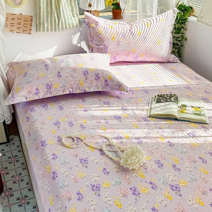 91家纺网 家纺一手货源 找家纺 禧缘家纺（原梦想家） 2026新款云感棉童话风床笠单件床笠单品 幽幽一梦