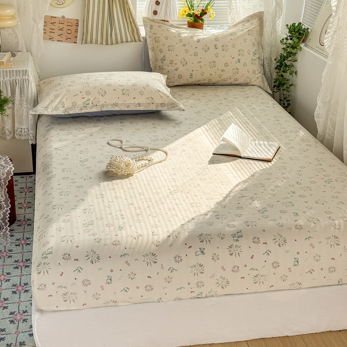 91家纺网 家纺一手货源 找家纺 禧缘家纺（原梦想家） 2026新款云感棉童话风床笠单件床笠单品 人间烟火