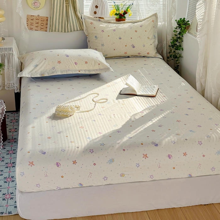 禧缘家纺（原梦想家） 2026新款云感棉童话风床笠单件床笠单品 梦幻海洋