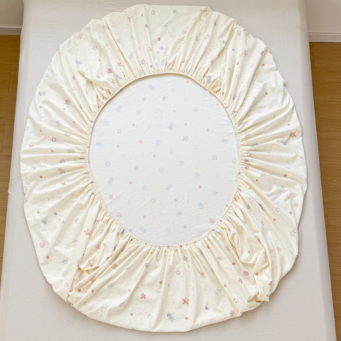 91家纺网 家纺一手货源 找家纺 禧缘家纺（原梦想家） 2026新款云感棉童话风床笠单件床笠单品 梦幻海洋