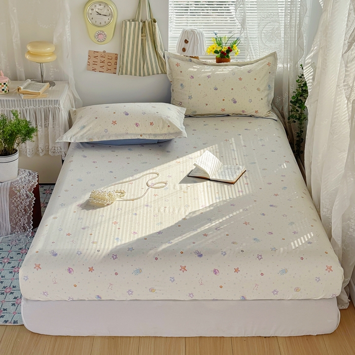 91家纺网 家纺一手货源 找家纺 禧缘家纺（原梦想家） 2026新款云感棉童话风床笠单件床笠单品 梦幻海洋