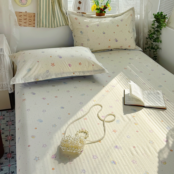 91家纺网 家纺一手货源 找家纺 禧缘家纺（原梦想家） 2026新款云感棉童话风床笠单件床笠单品 梦幻海洋