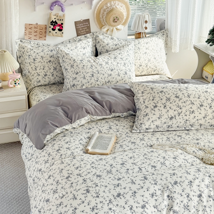 91家纺网 家纺一手货源 找家纺 禧缘家纺（原梦想家） 2026新款云感棉童话风枕套单品枕套单件 栀子花信