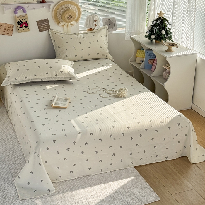 91家纺网 家纺一手货源 找家纺 禧缘家纺（原梦想家） 2026新款云感棉童话风枕套单品枕套单件 蝴蝶结