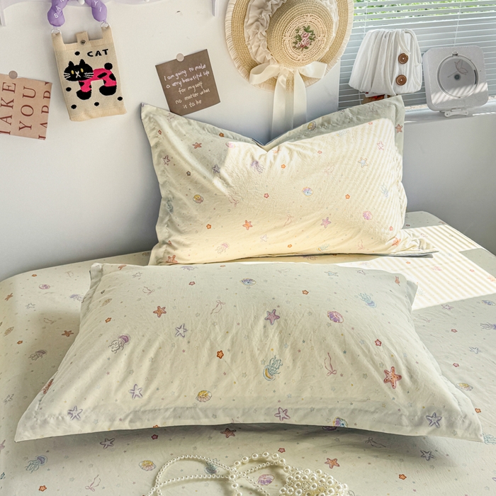 91家纺网 家纺一手货源 找家纺 禧缘家纺（原梦想家） 2026新款云感棉童话风枕套单品枕套单件 梦幻海洋