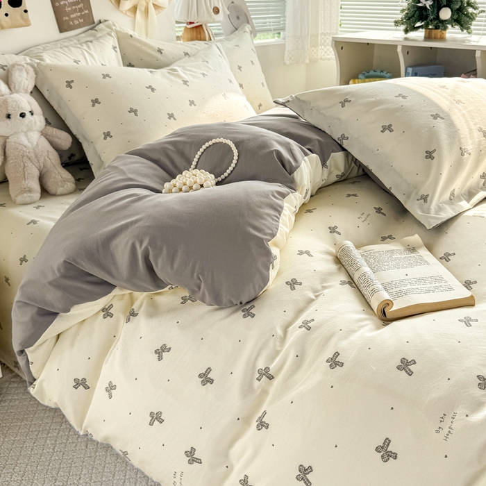 91家纺网 家纺一手货源 找家纺 禧缘家纺（原梦想家） 2026新款云感棉童话风枕套单品枕套单件 蝴蝶结