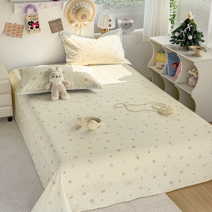 91家纺网 家纺一手货源 找家纺 （总）禧缘家纺（原梦想家） 2026新款云感棉童话风床单单品床单单件