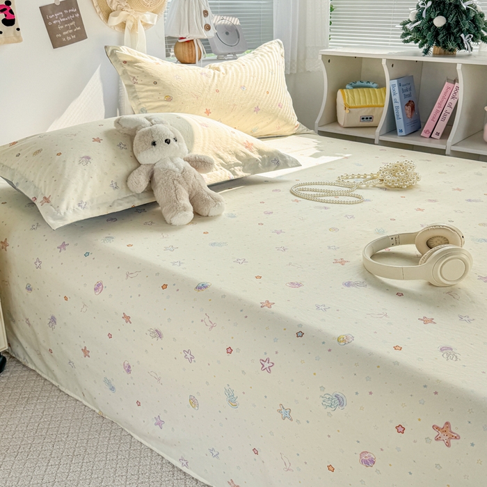 91家纺网 家纺一手货源 找家纺 禧缘家纺（原梦想家） 2026新款云感棉童话风床单单品床单单件 梦幻海洋