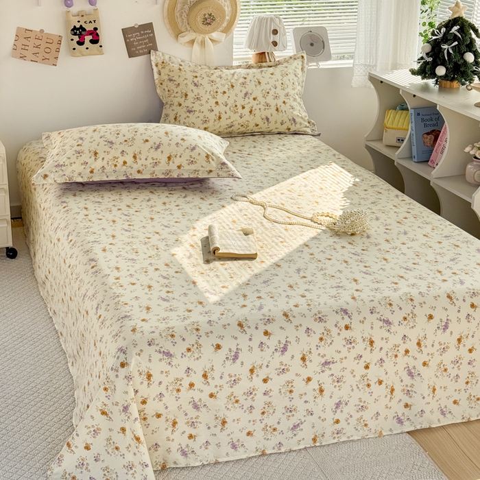 91家纺网 家纺一手货源 找家纺 （总）禧缘家纺（原梦想家） 2026新款云感棉童话风床单单品床单单件