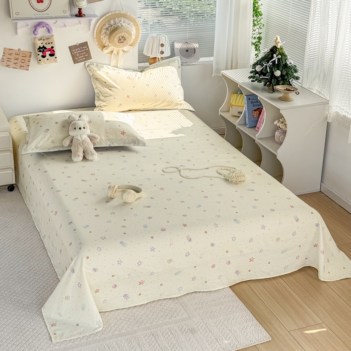 91家纺网 家纺一手货源 找家纺 禧缘家纺（原梦想家） 2026新款云感棉童话风床单单品床单单件 梦幻海洋