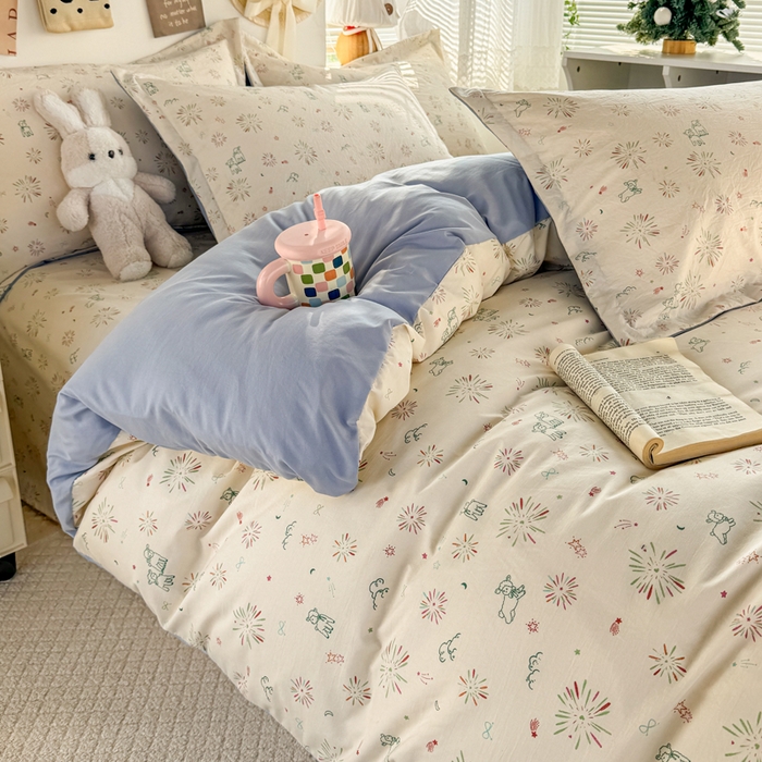 91家纺网 家纺一手货源 找家纺 禧缘家纺（原梦想家） 2026新款云感棉童话风床单单品床单单件 人间烟火