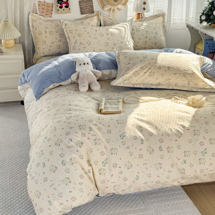 91家纺网 家纺一手货源 找家纺 禧缘家纺（原梦想家） 2026新款云感棉童话风床单单品床单单件 人间烟火