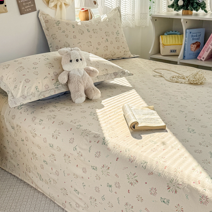 91家纺网 家纺一手货源 找家纺 禧缘家纺（原梦想家） 2026新款云感棉童话风床单单品床单单件 人间烟火