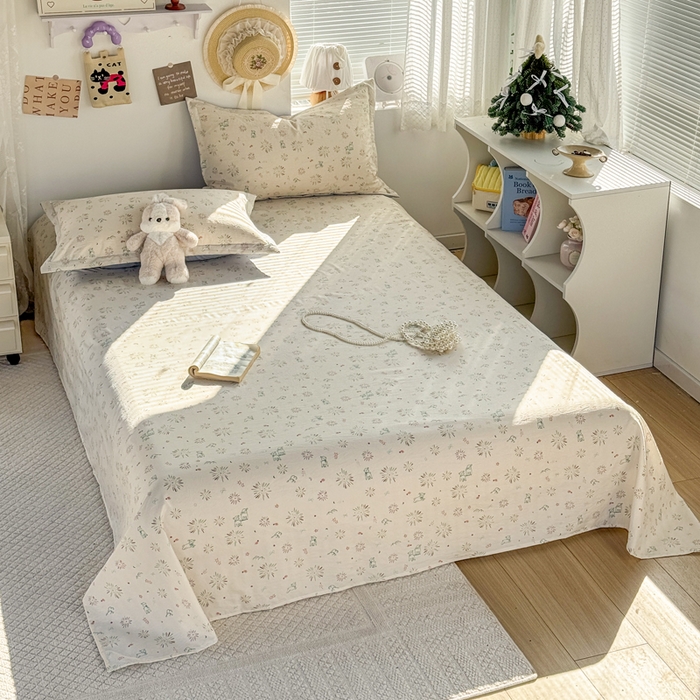 91家纺网 家纺一手货源 找家纺 禧缘家纺（原梦想家） 2026新款云感棉童话风床单单品床单单件 人间烟火