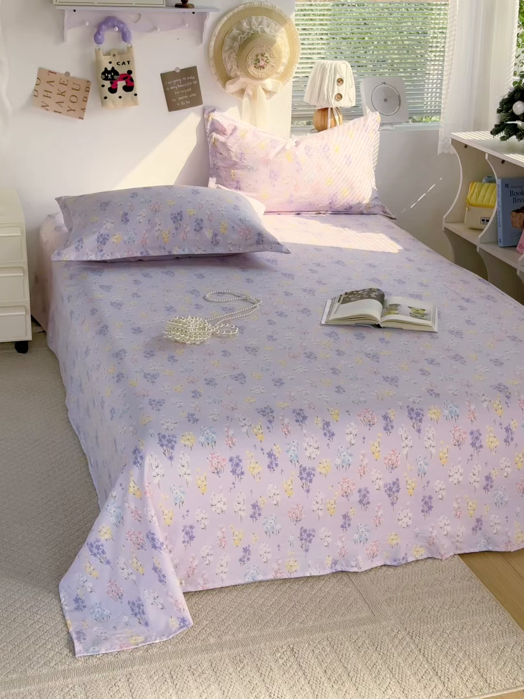 91家纺网 家纺一手货源 找家纺 禧缘家纺（原梦想家） 2026新款云感棉童话风床单单品床单单件 幽幽一梦