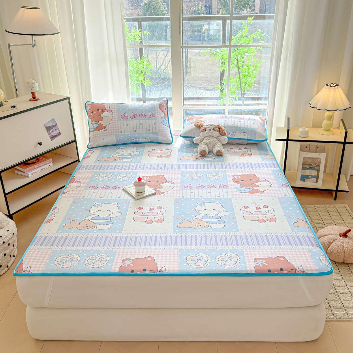 91家纺网 家纺一手货源 找家纺 （总）莱米家纺 2026新款小版小冰皮软席