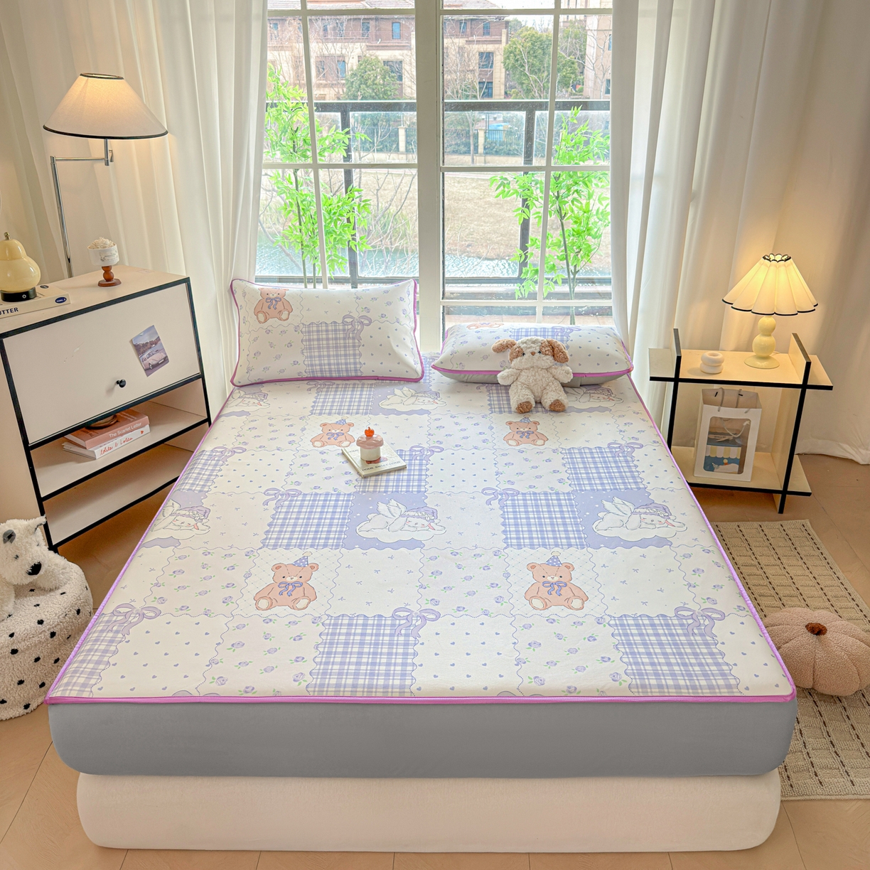 91家纺网 家纺一手货源 找家纺 （总）莱米家纺 2026新款小版小冰皮软席