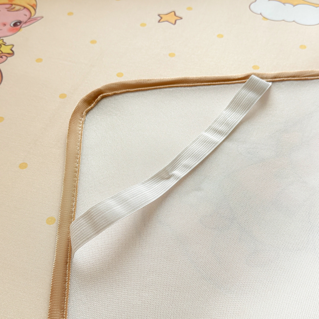 91家纺网 家纺一手货源 找家纺 莱米家纺 2026新款小版小冰皮软席 魔法星星