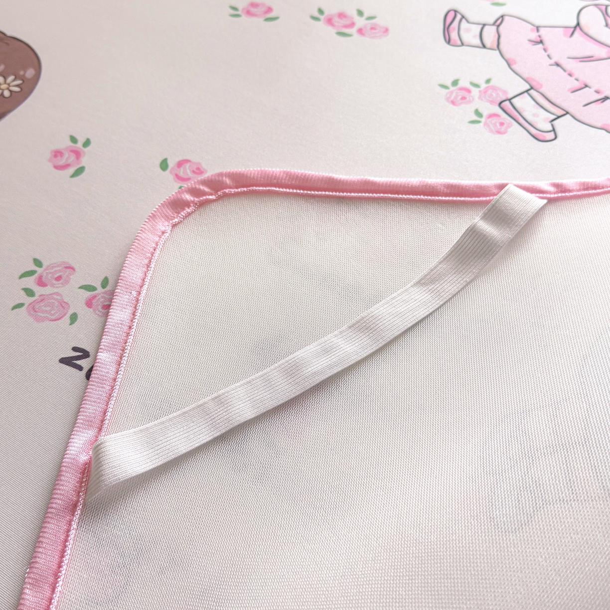 91家纺网 家纺一手货源 找家纺 莱米家纺 2026新款小版小冰皮软席 快乐女孩