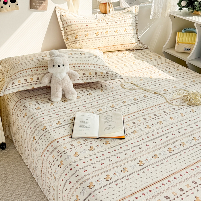 91家纺网 家纺一手货源 找家纺 禧缘家纺（原梦想家） 2026新款云感棉童话风被套单品被套单件 木马乐园