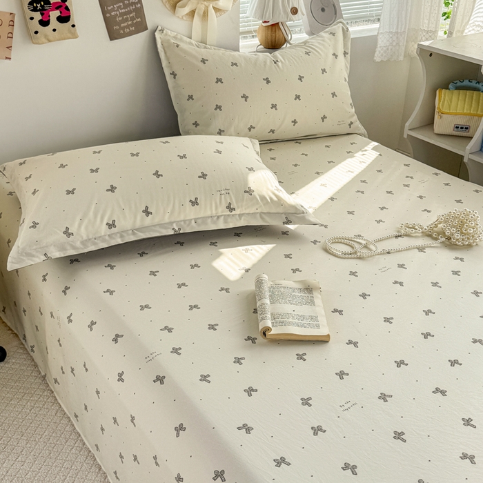 91家纺网 家纺一手货源 找家纺 禧缘家纺（原梦想家） 2026新款云感棉童话风被套单品被套单件 蝴蝶结