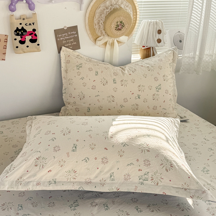 91家纺网 家纺一手货源 找家纺 禧缘家纺（原梦想家） 2026新款云感棉童话风四件套 人间烟火