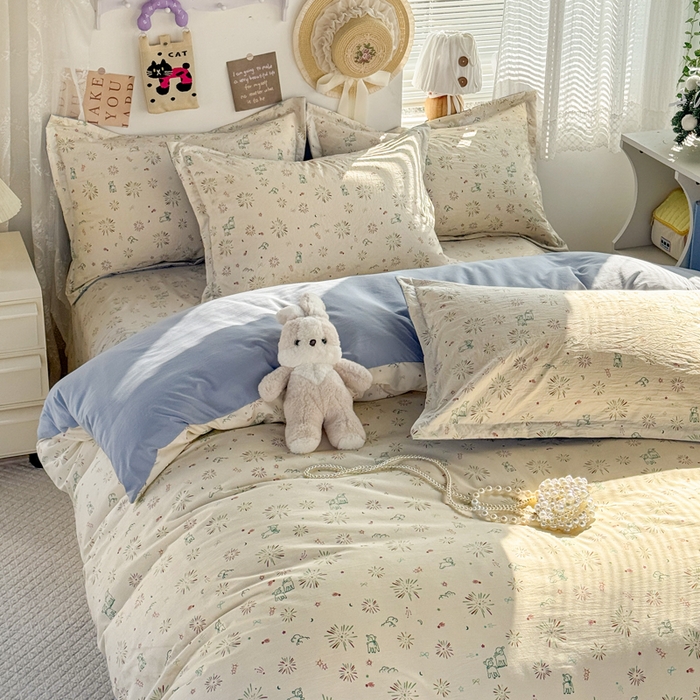 91家纺网 家纺一手货源 找家纺 禧缘家纺（原梦想家） 2026新款云感棉童话风四件套 人间烟火