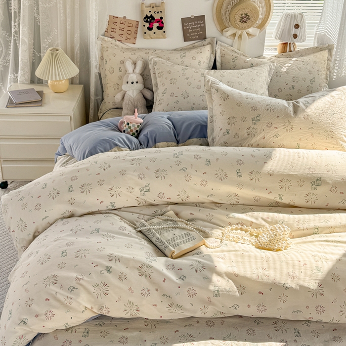 91家纺网 家纺一手货源 找家纺 禧缘家纺（原梦想家） 2026新款云感棉童话风四件套 人间烟火