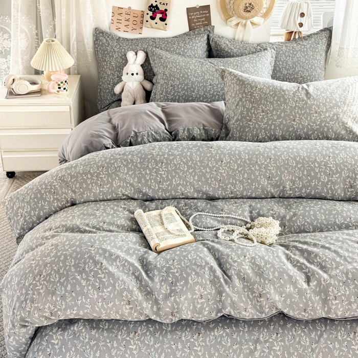 91家纺网 家纺一手货源 找家纺 禧缘家纺（原梦想家） 2026新款云感棉童话风四件套 铃兰絮语