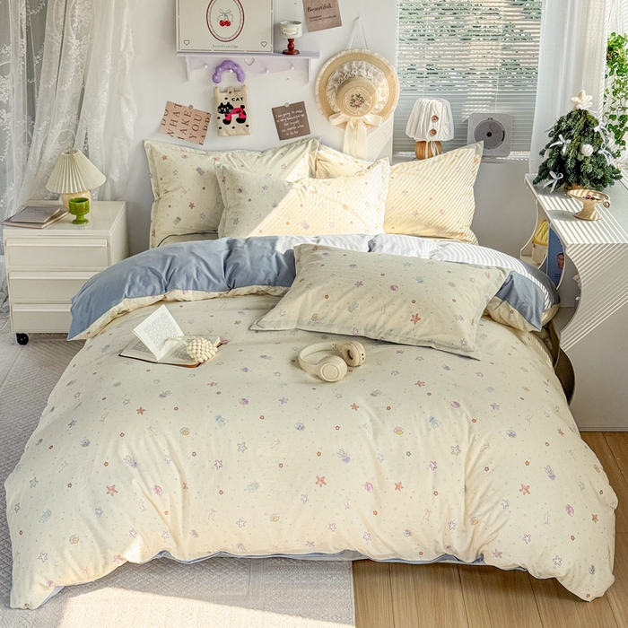 91家纺网 家纺一手货源 找家纺 禧缘家纺（原梦想家） 2026新款云感棉童话风四件套 梦幻海洋