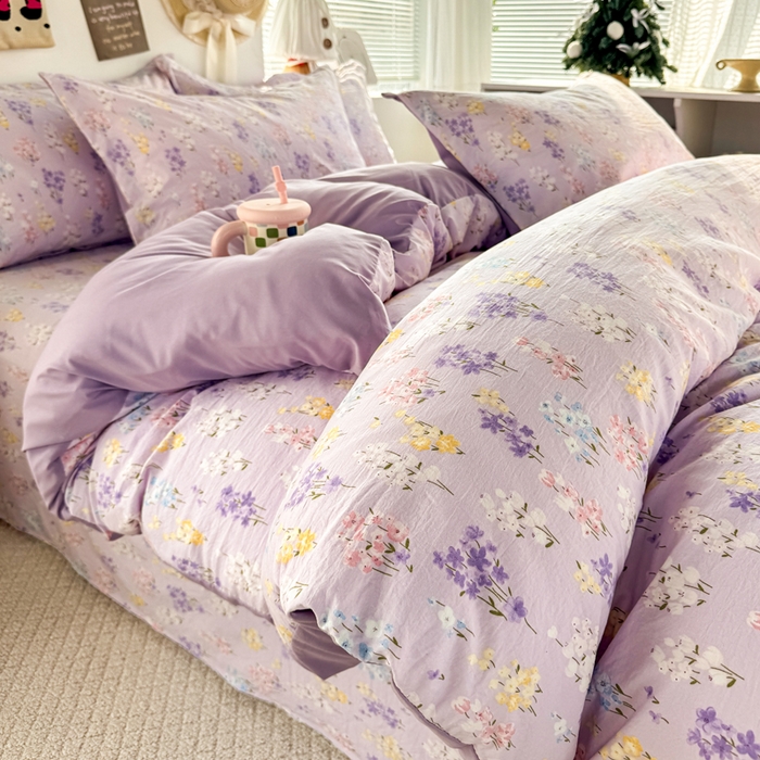 91家纺网 家纺一手货源 找家纺 禧缘家纺（原梦想家） 2026新款云感棉童话风四件套 幽幽一梦