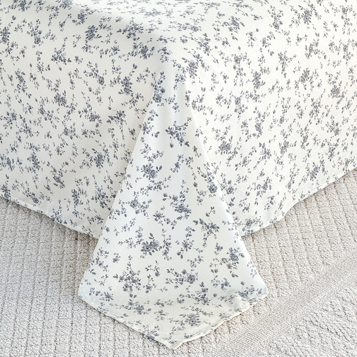 91家纺网 家纺一手货源 找家纺 禧缘家纺（原梦想家） 2026新款云感棉童话风四件套 栀子花信