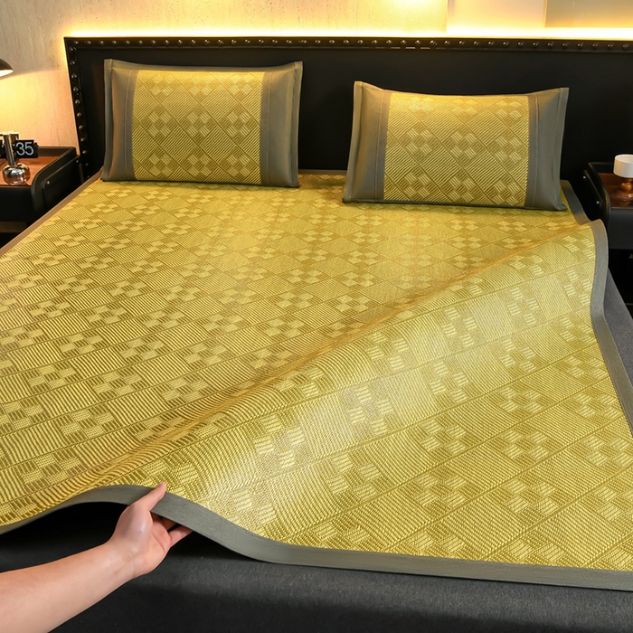 91家纺网 家纺一手货源 找家纺 （总）苏迪网销供货 藤席-凉席 -2026新款新款凉席冰藤席冰丝席凉感空调席艾草藤席-天然藤席