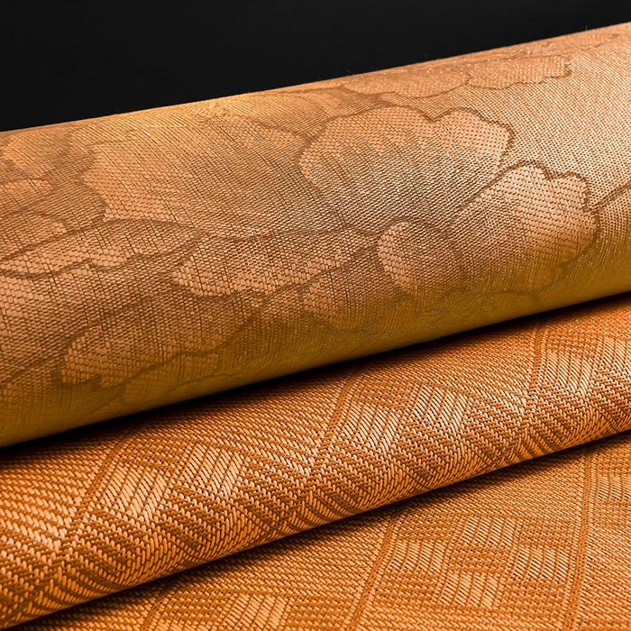 91家纺网 家纺一手货源 找家纺 苏迪网销供货 2026新款九宫格双面藤席全包凉席反面冰丝席子 九宫格藤席-棕