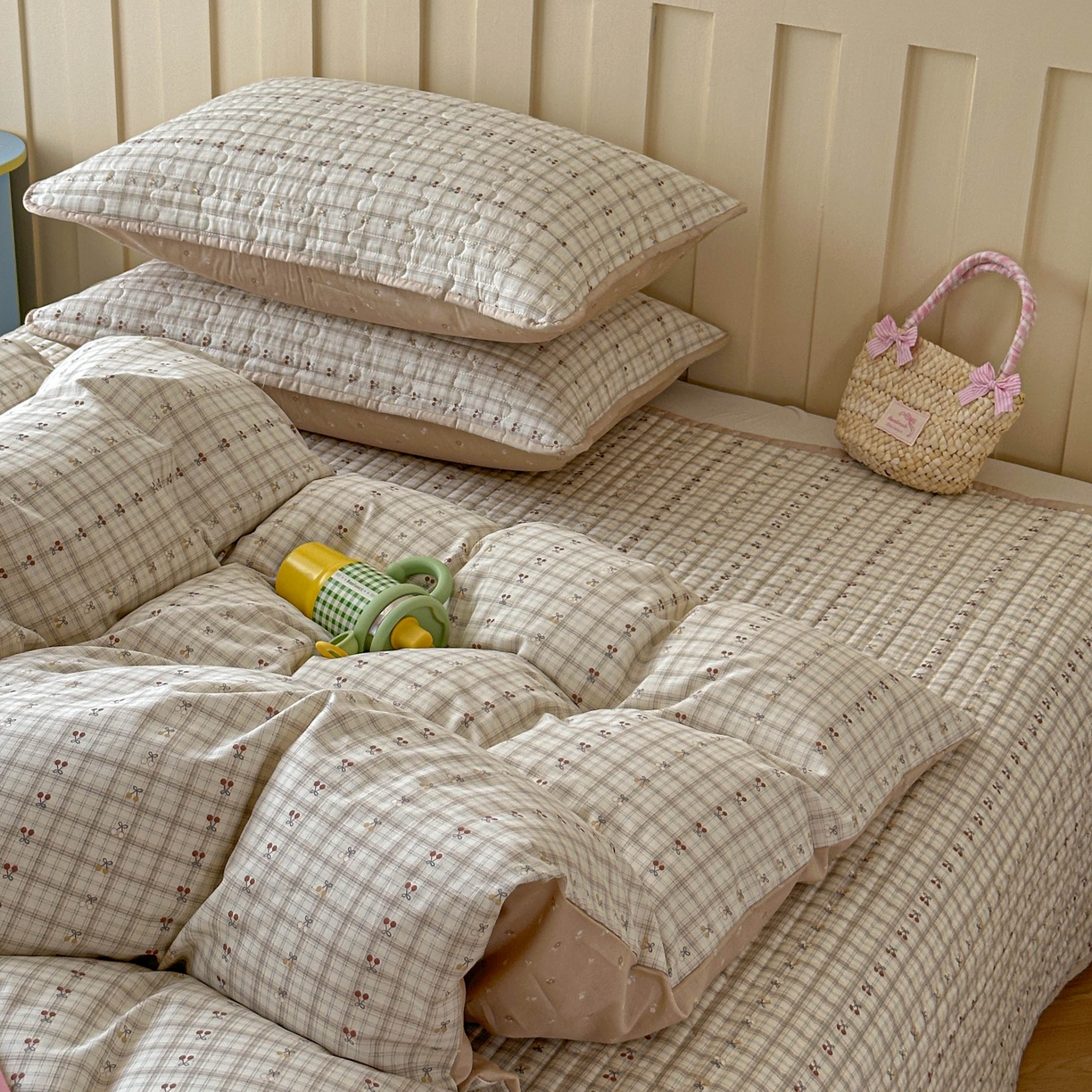 91家纺网 家纺一手货源 找家纺 （总）孑寐家纺 2026新款全棉纯棉四季款床盖四件套