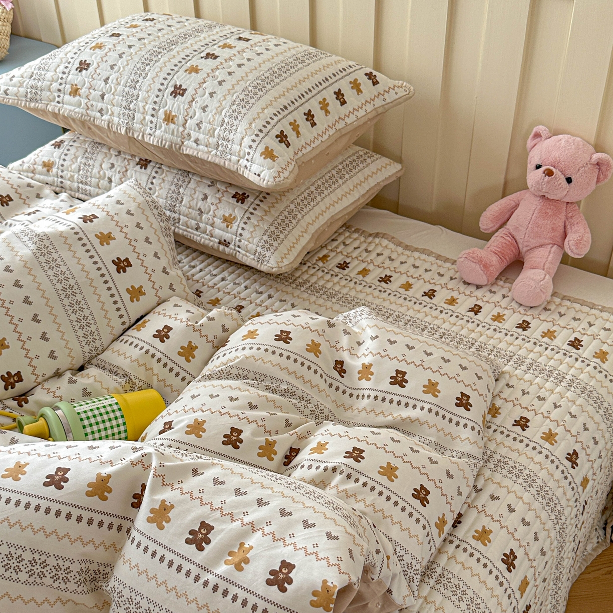 91家纺网 家纺一手货源 找家纺 （总）孑寐家纺 2026新款全棉纯棉四季款床盖四件套