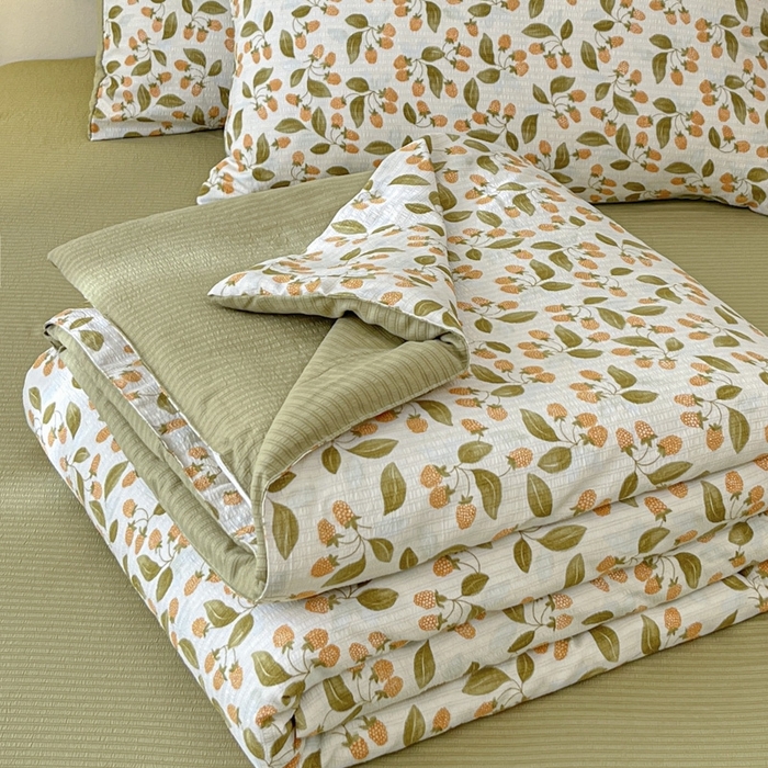 91家纺网 家纺一手货源 找家纺 （总）寐眠 2026新款泡泡纱印花夏被夏凉被空调被