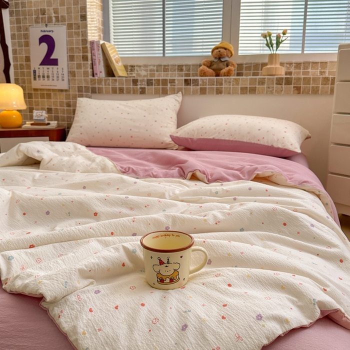 91家纺网 家纺一手货源 找家纺 （总）寐眠 2026新款泡泡纱印花夏被夏凉被空调被